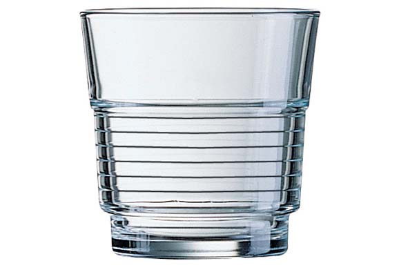 Spirale Glas stapelbar 20 cl - 6 Stck